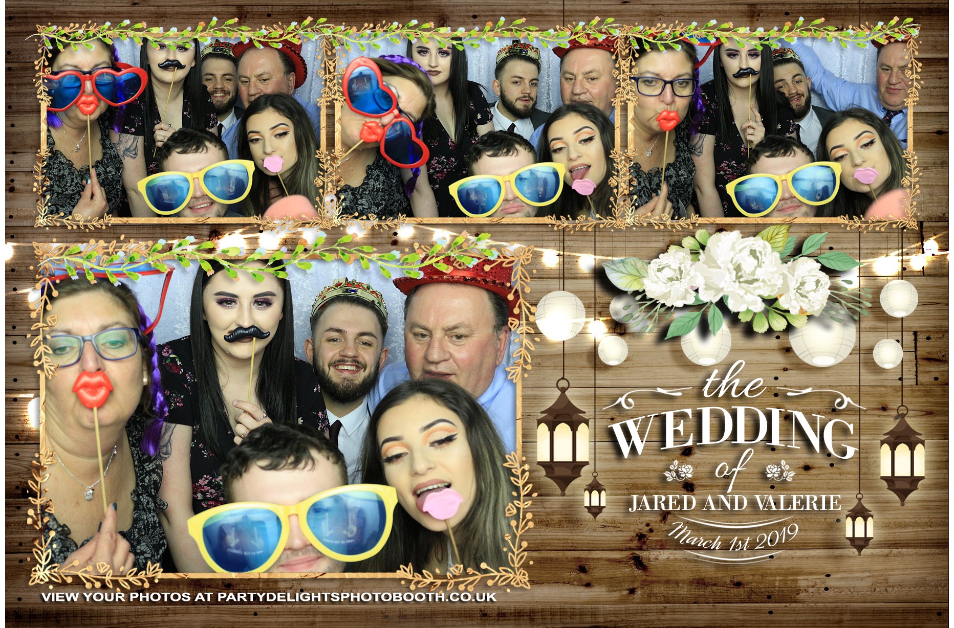 Jared and Valerie’s Wedding - Prints | View more photos from the event at gallery.partydelightsphotobooth.co.uk/u/PartyDelightsPhotoBooth/Jared-and-Valerie’s-Wedding-Prints